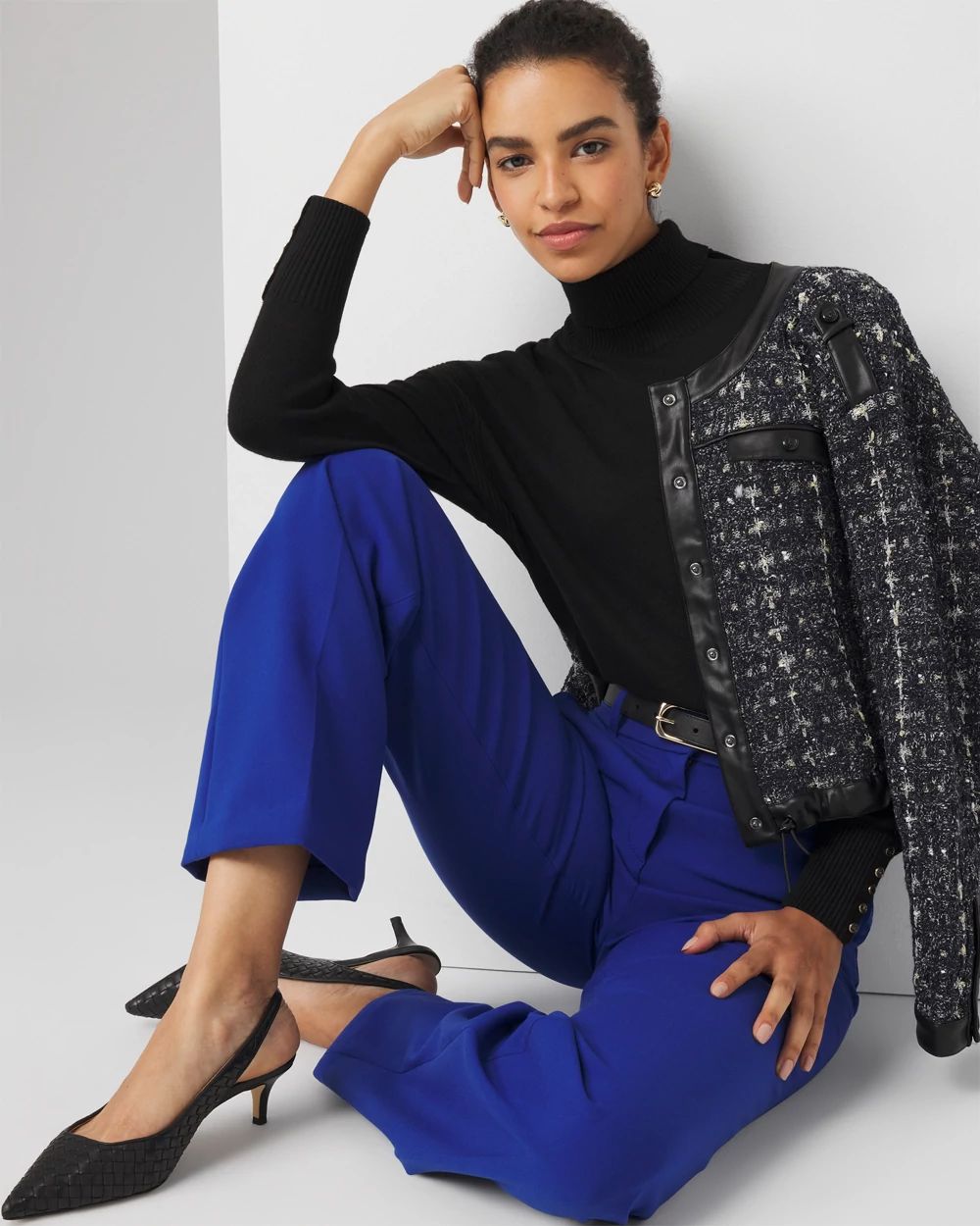 Relaxed Turtleneck Sweater