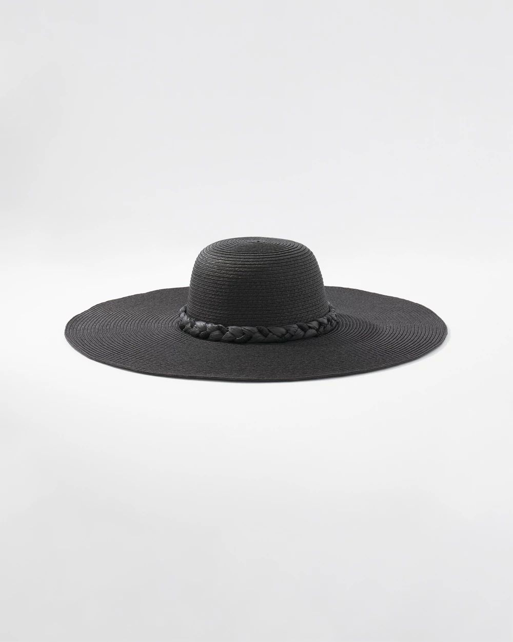 Braided Raffia Floppy Hat