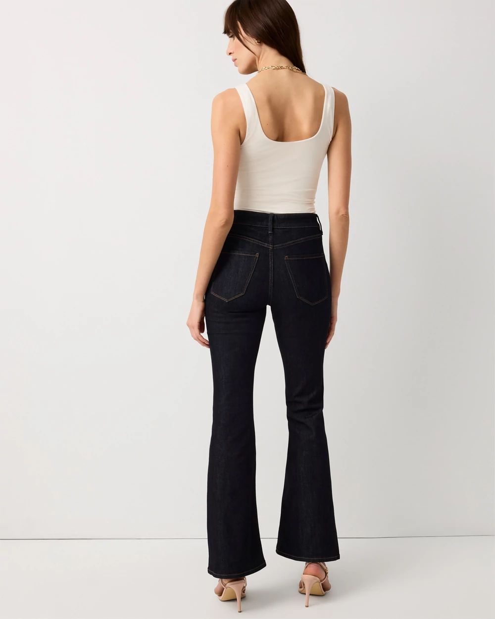 High-Rise Flare Jean