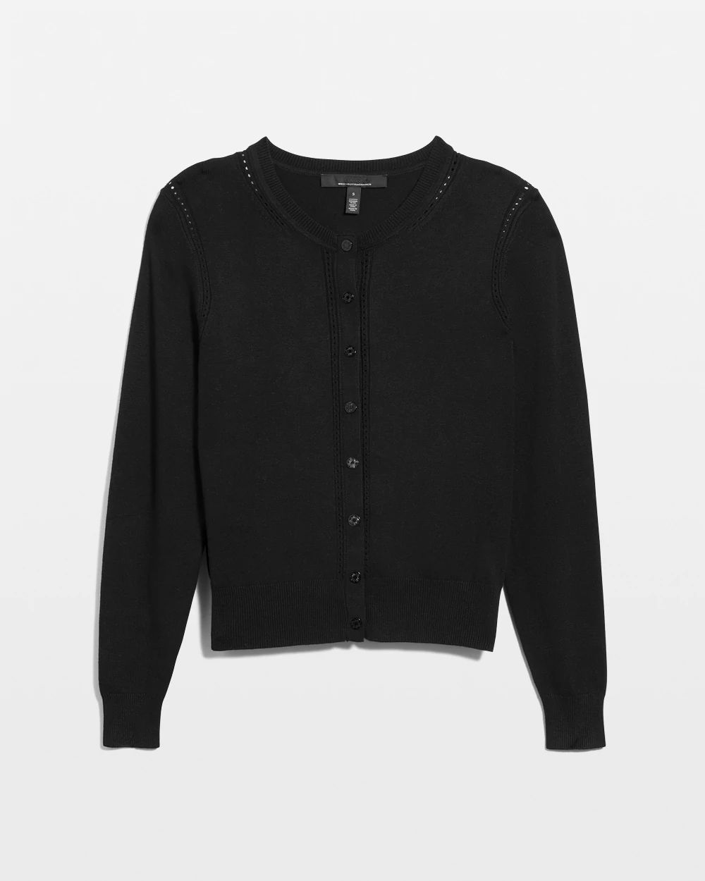 Pointelle Cardigan Sweater