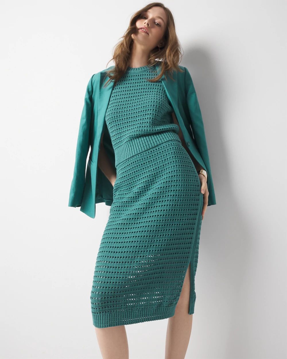 Crochet Pencil Skirt