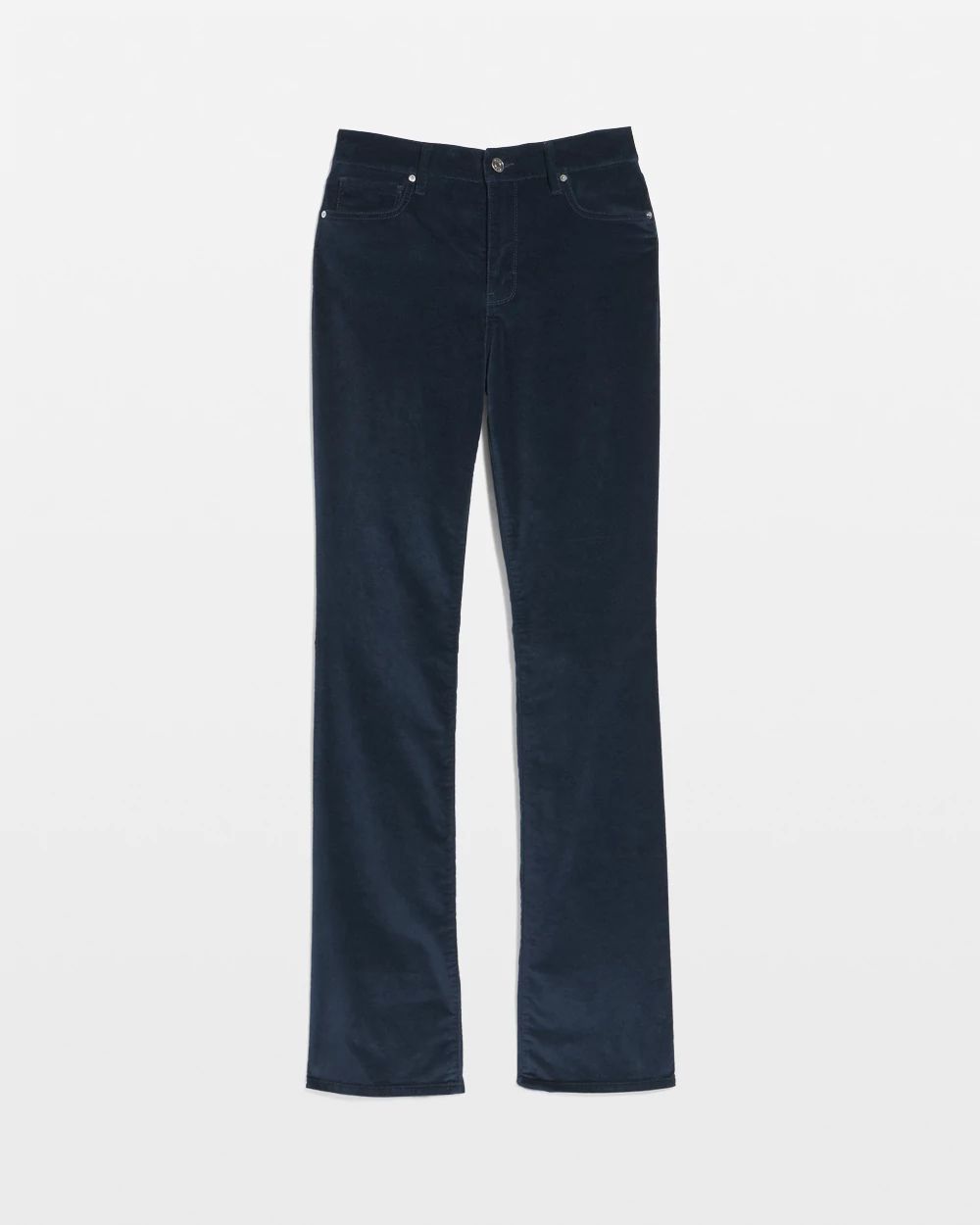 Velveteen Micro Bootcut Jean