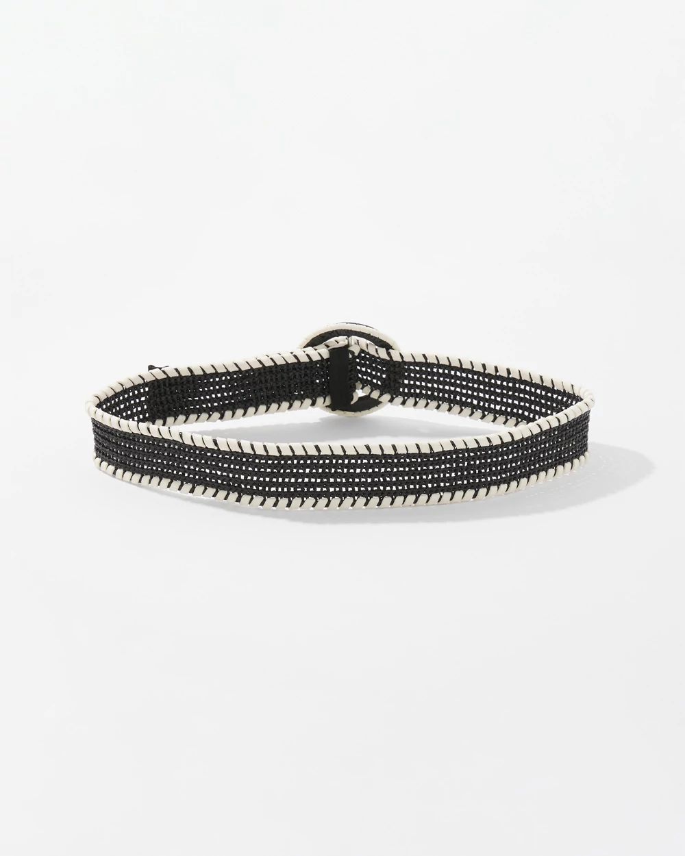 Raffia Whipstitch Belt