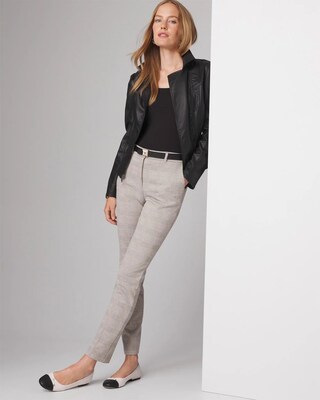 WHBM® FORME Square-Neck Cap-Sleeve Top click to view larger image.