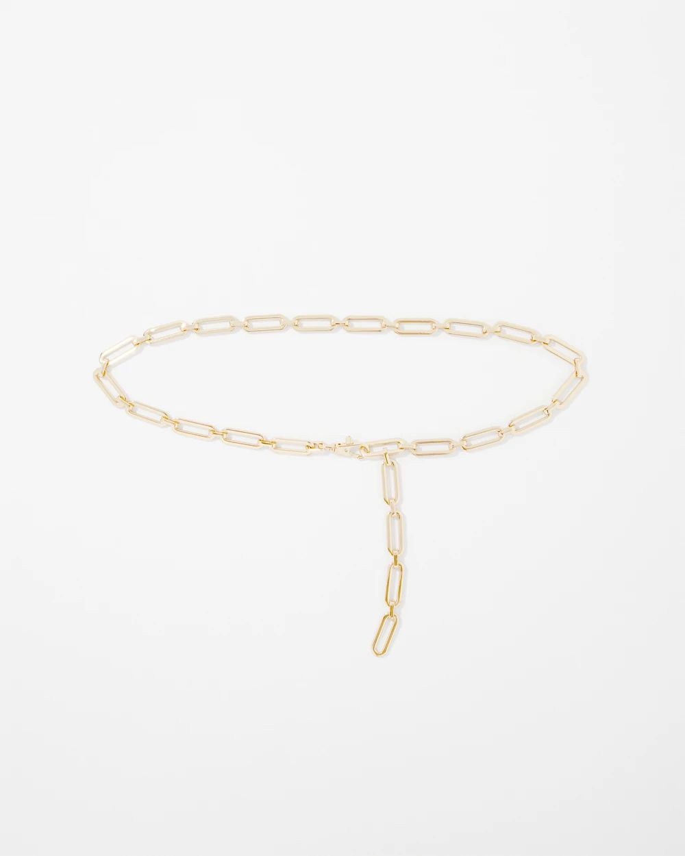 Elongated Chain Link Belt