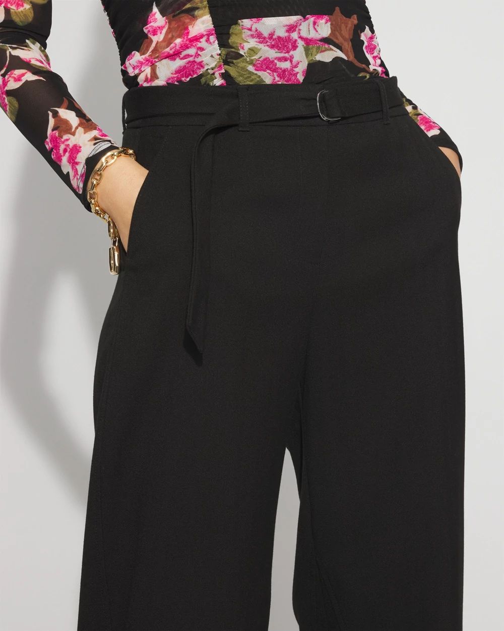 Extra High-Rise Tailored Barrel Pant