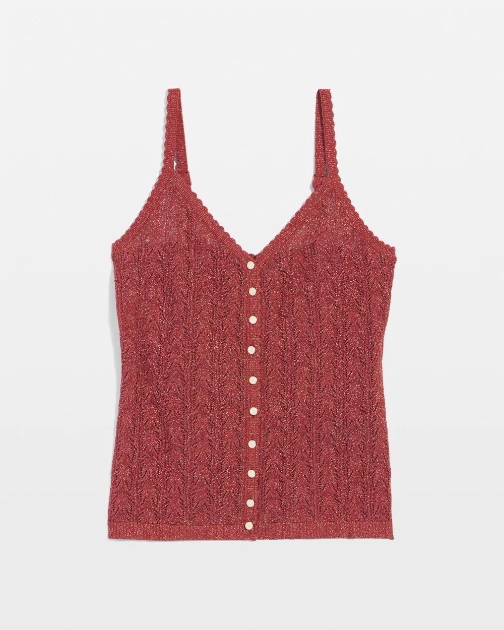 Metallic Sweater Camisole