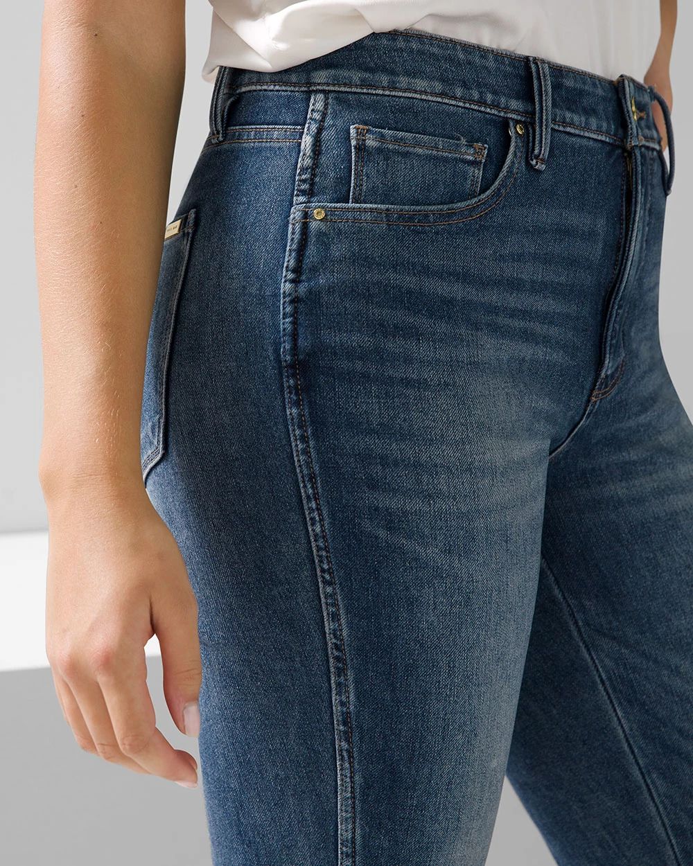 Curvy High-Rise Sculpt Straight Jeans