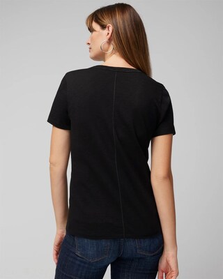 Easy V-Neck Tee click to view larger image.