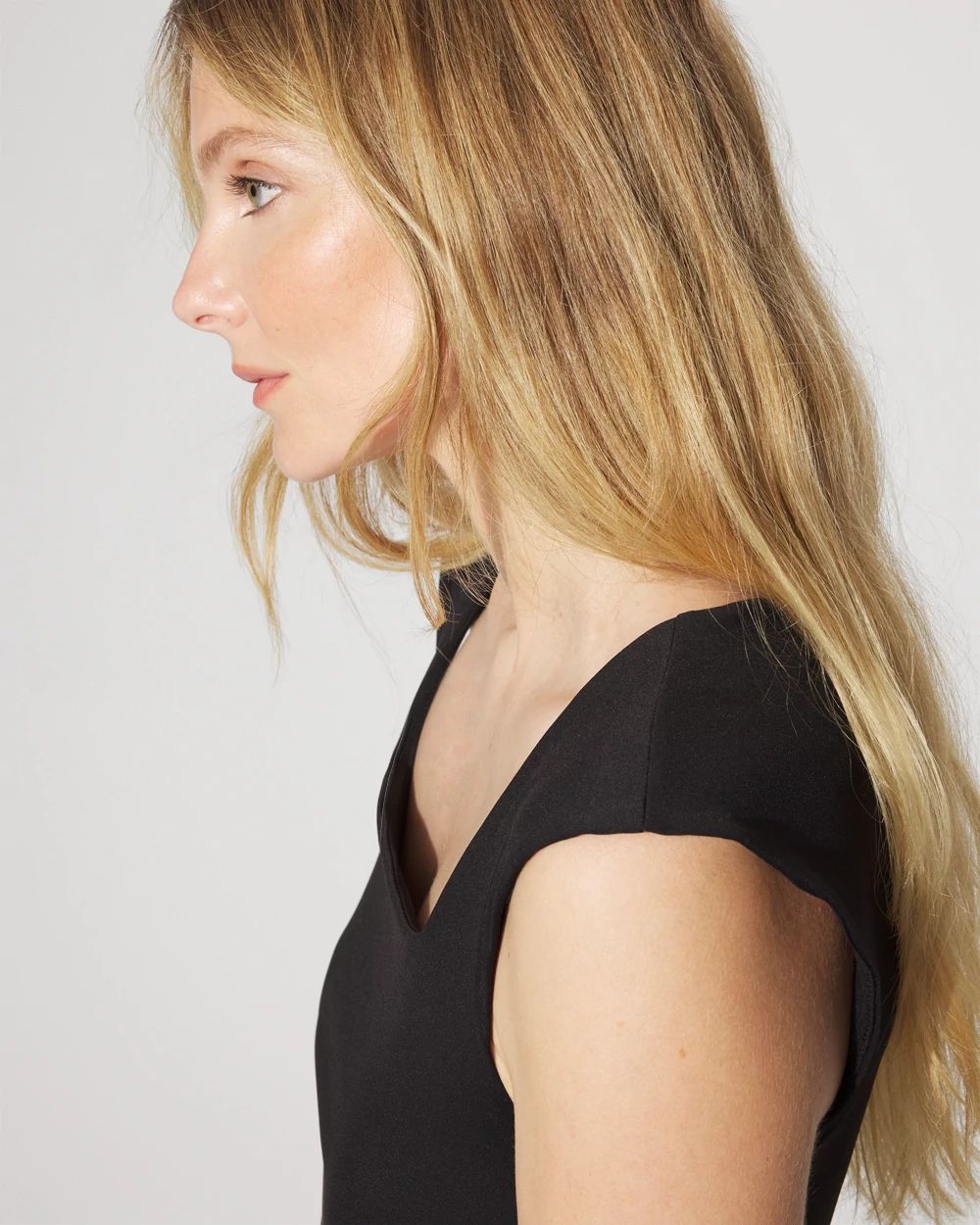 WHBM FORME™ All Ways Stretch Square Neck Top