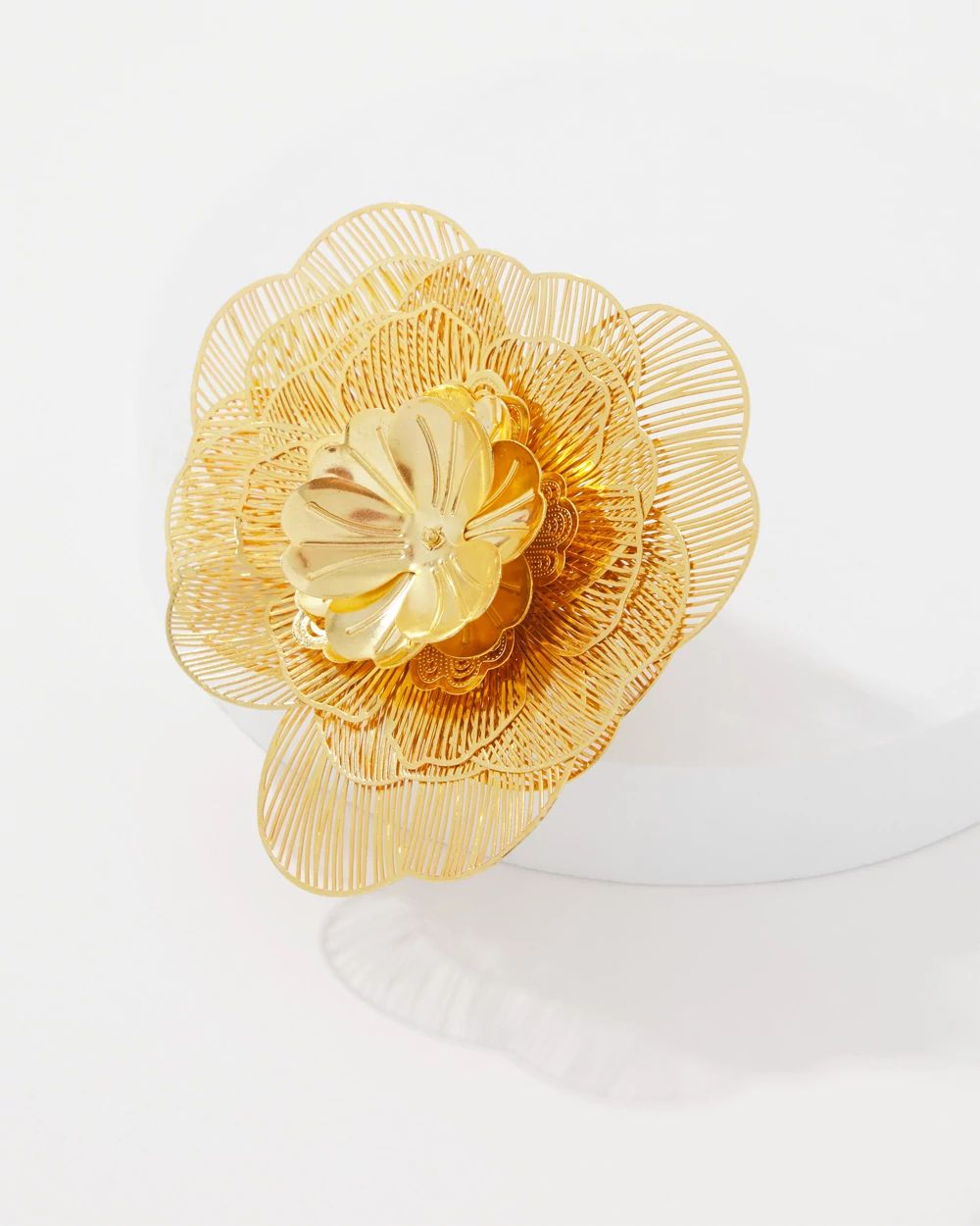 3D Floral Brooch