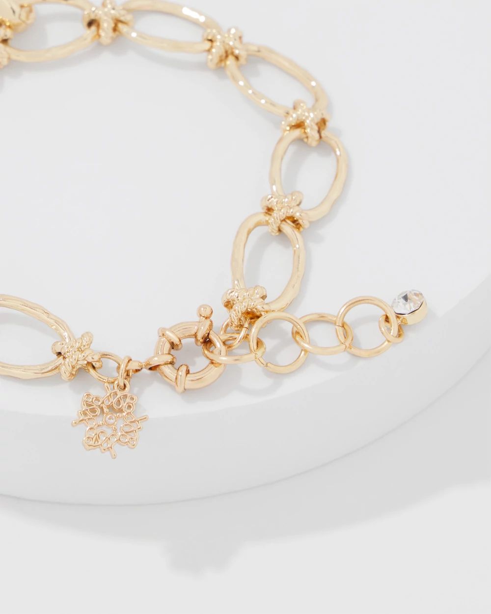 Mother of Pearl Charm Bracelet