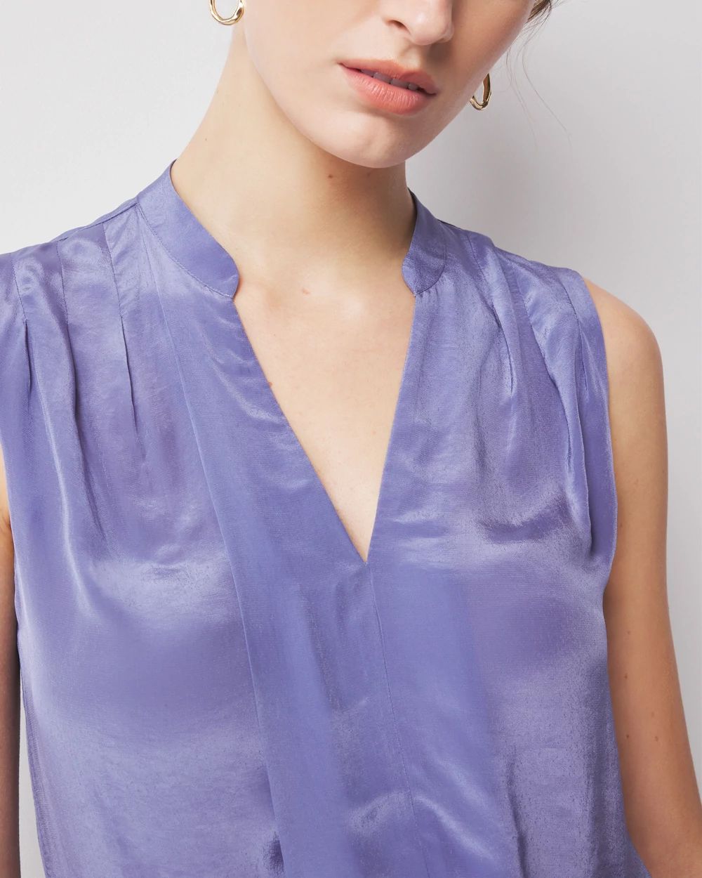 Petite Pleated Shell