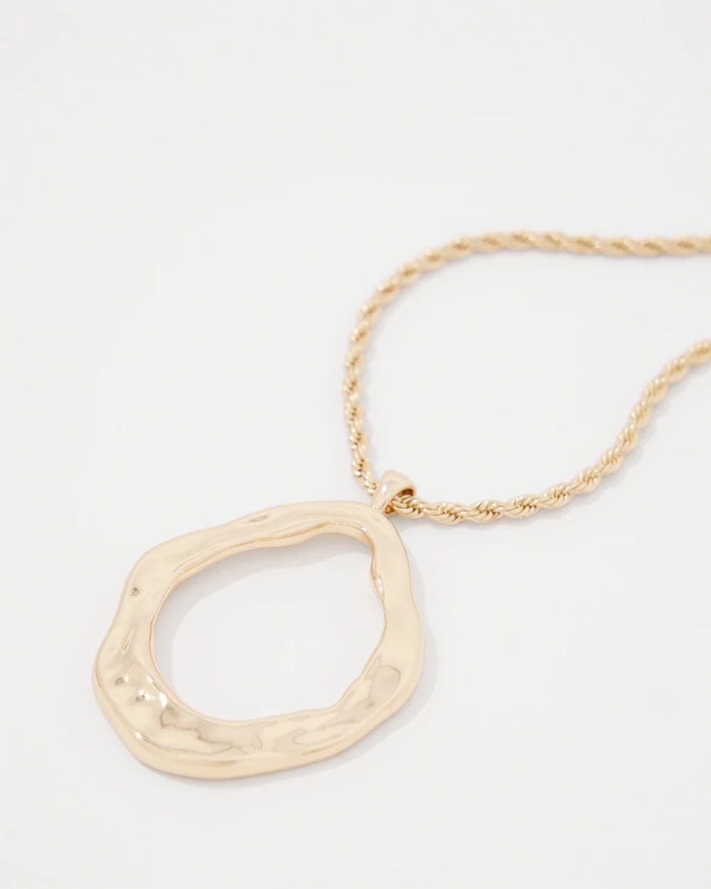 Sculptural Pendant Necklace