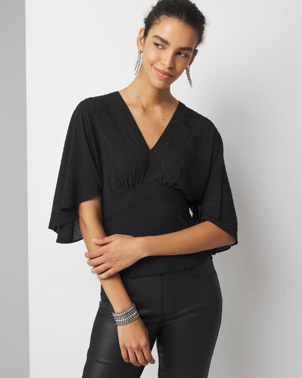 Embellished Corset Blouse