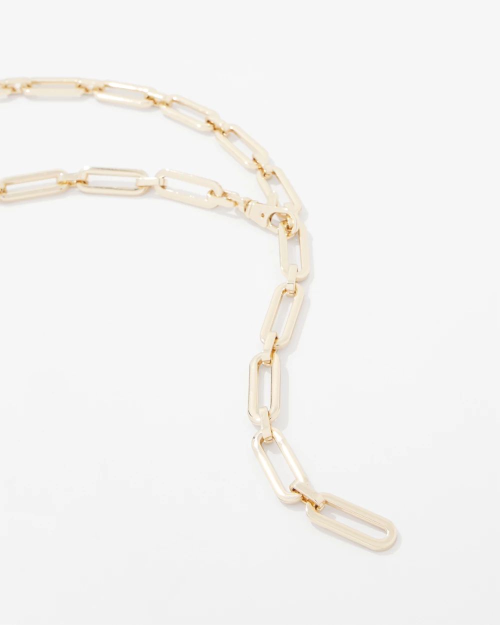 Elongated Chain Link Belt