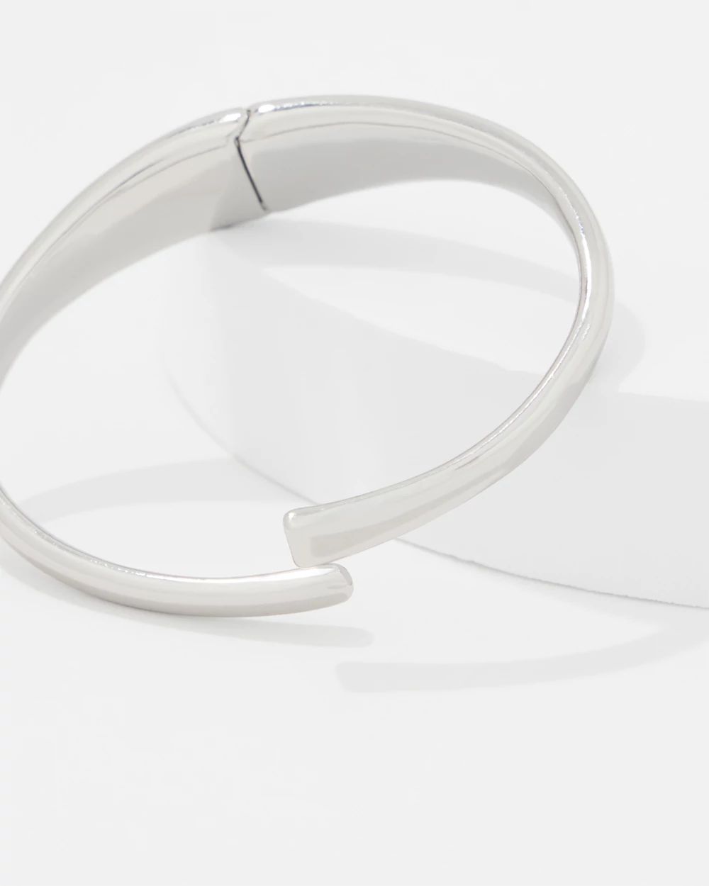 Silver Sculptural Cuff