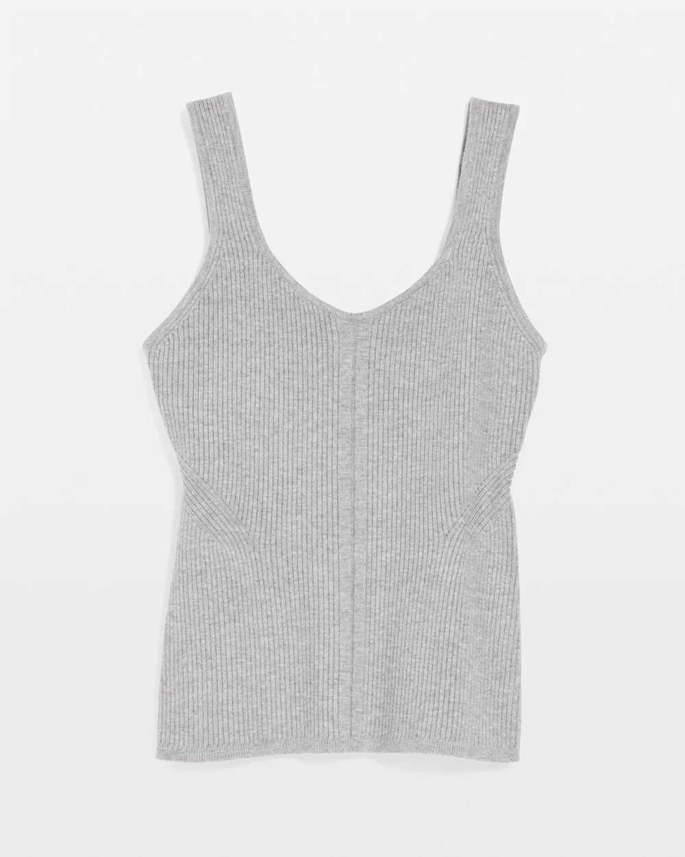 Ribbed Knit Sweater Tank