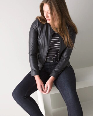 High-Rise Sculpt Skinny Ankle Jeans click to view larger image.