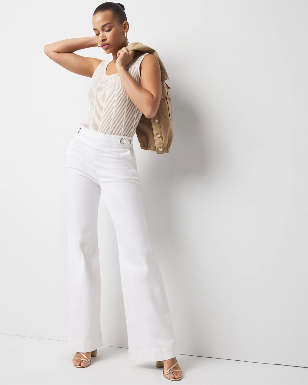 WHBM FORME™ Sculpt Stretch Sweater Corset