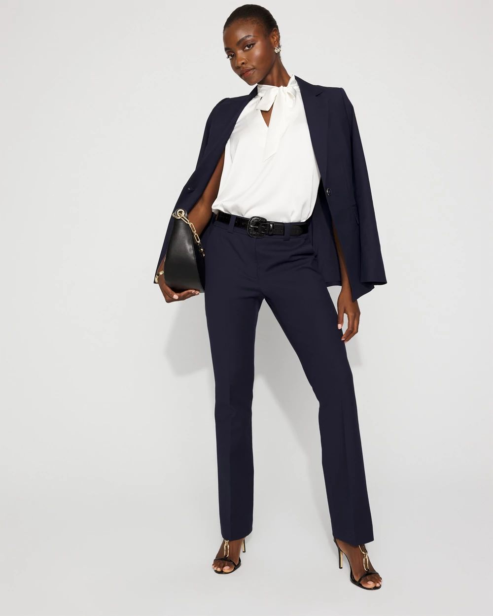 High-Rise Blake Slim Boot Pant