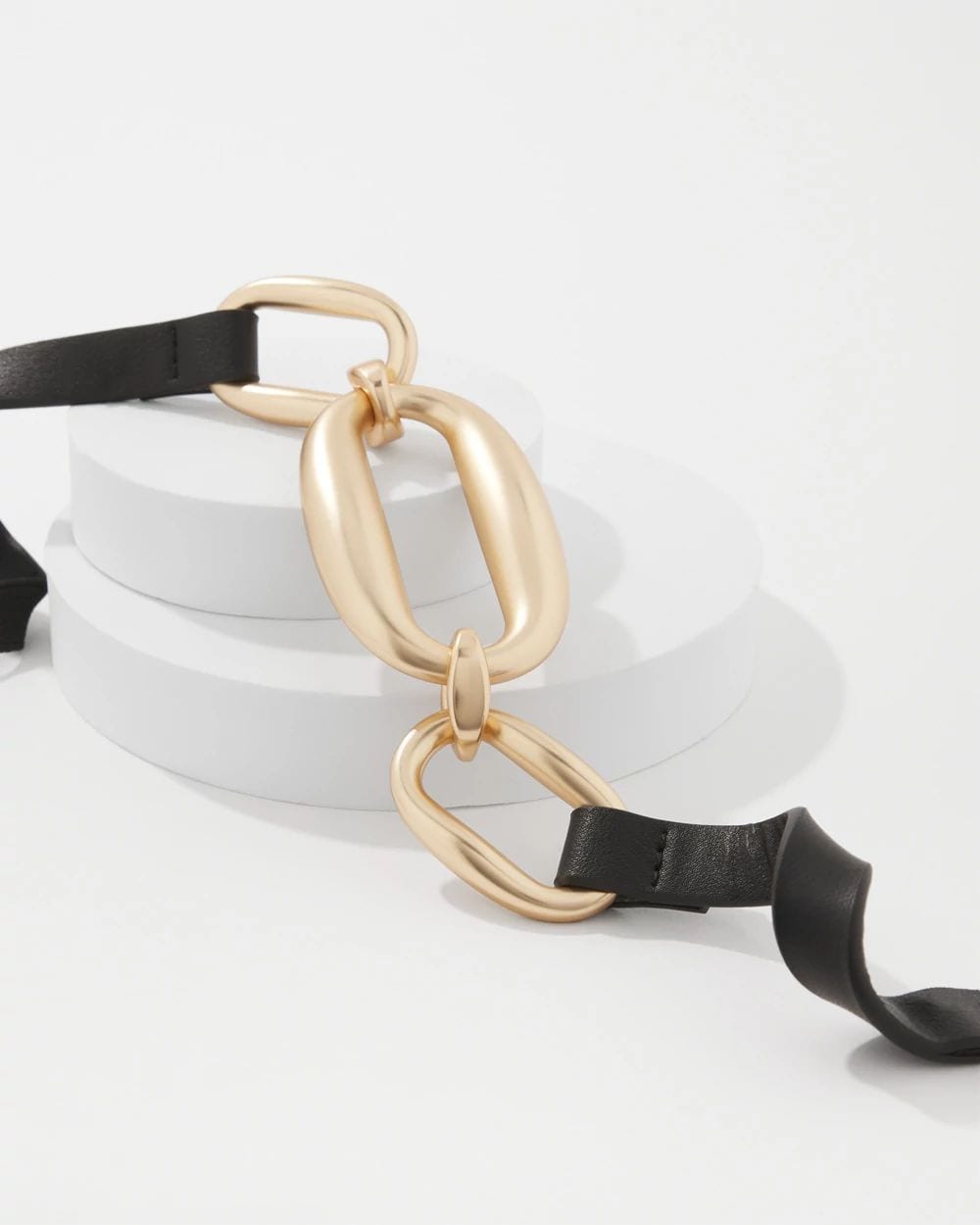 Links Skinny Waist Belt