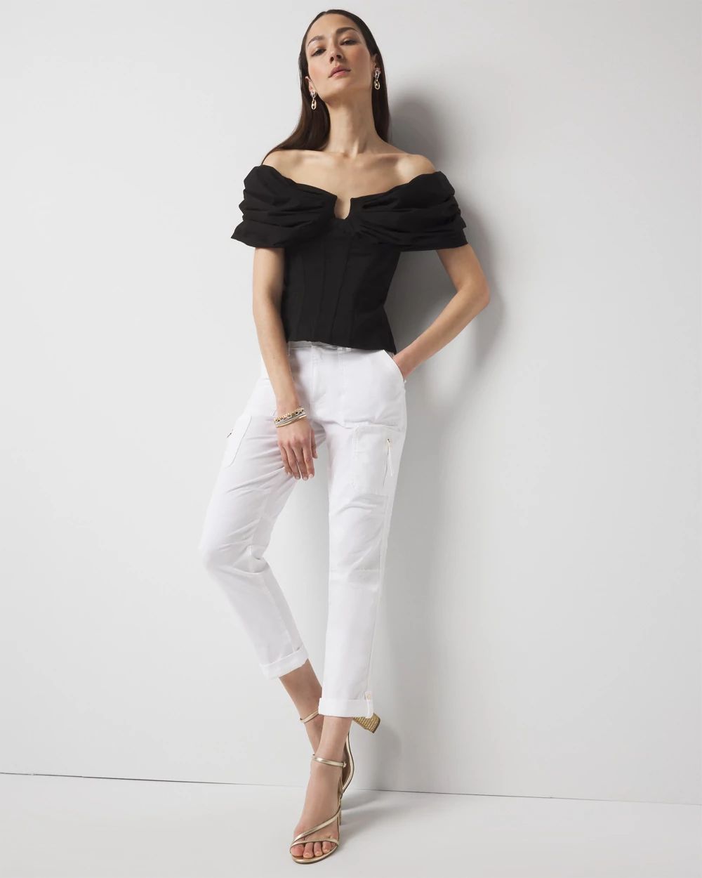 Drama Sleeve Bustier