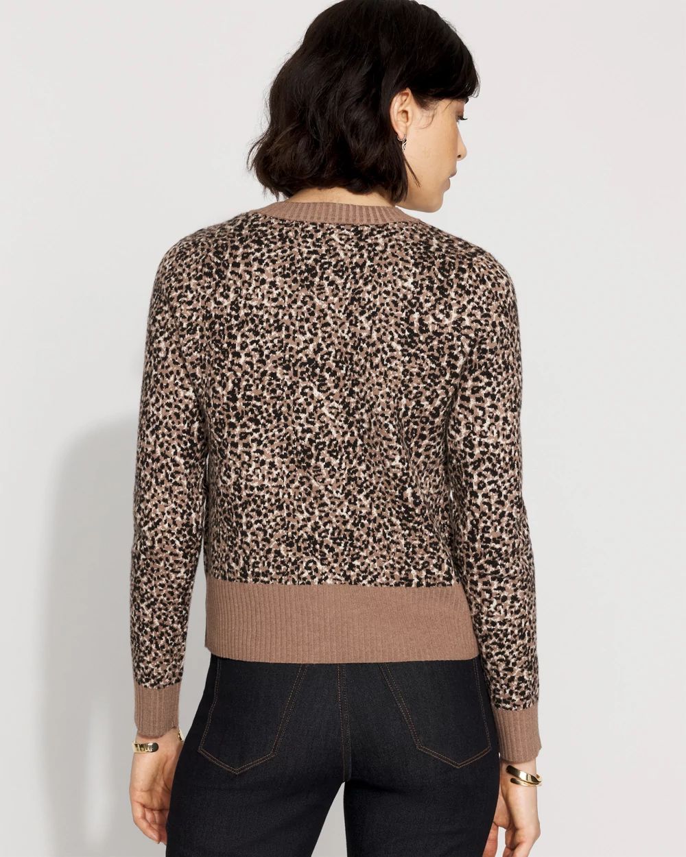 Leopard Cardigan Sweater