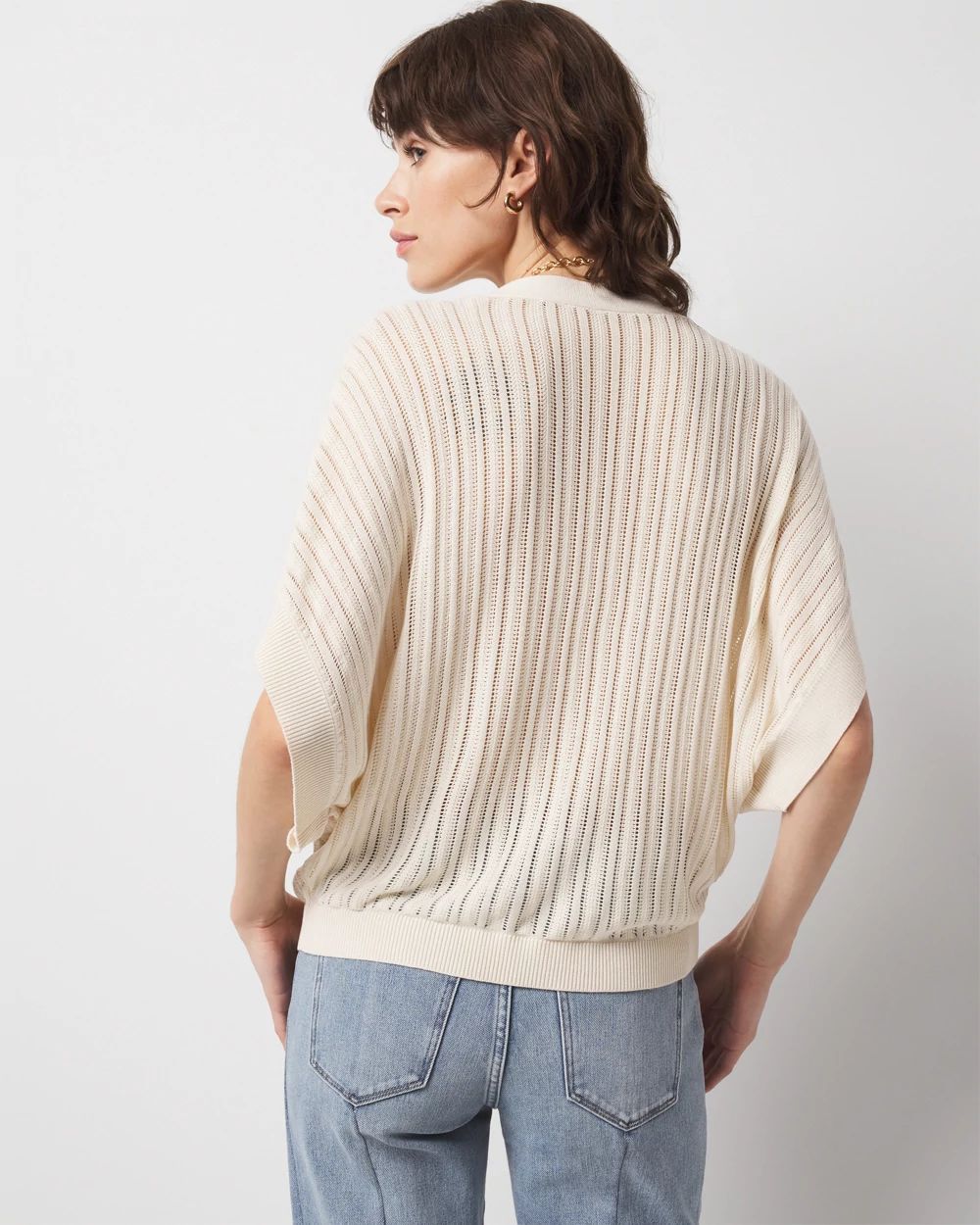 Kimono Sleeve Cardigan Sweater