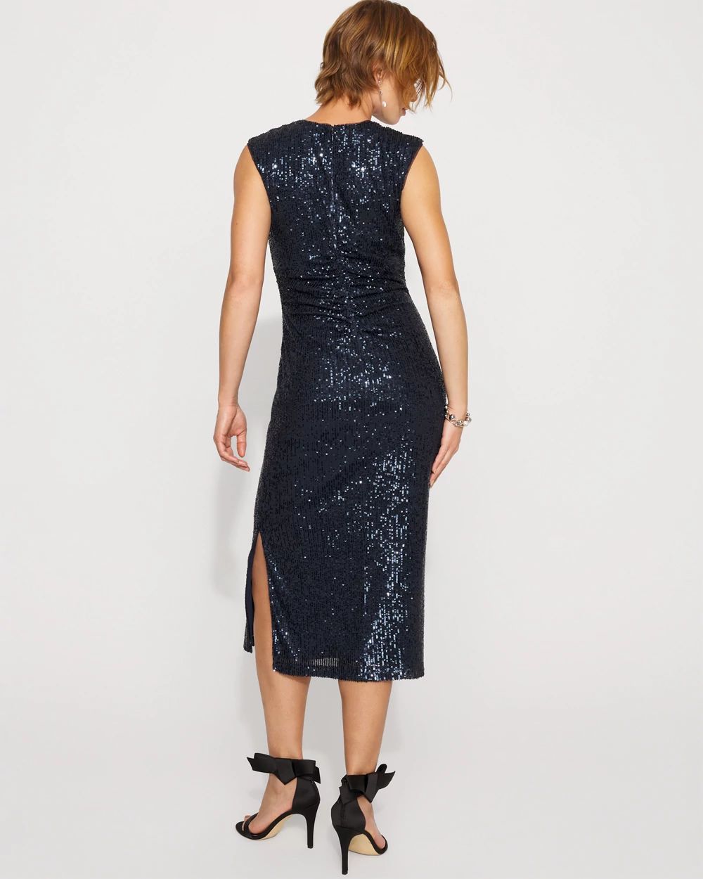 Sequin Midi Dress