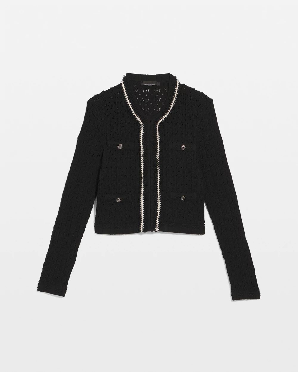 Novelty Trim Cardigan