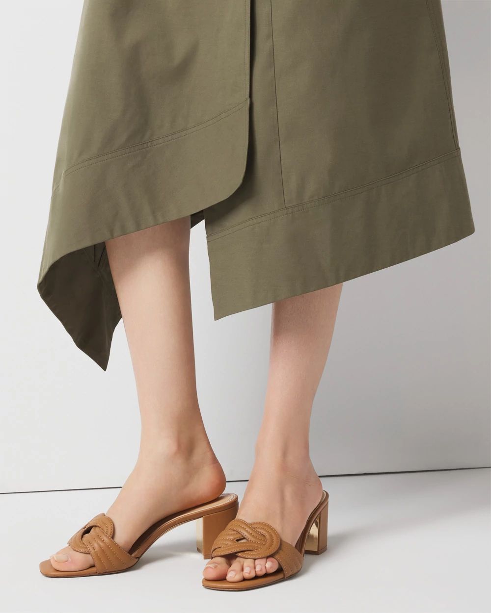 Interlock Leather Sandal