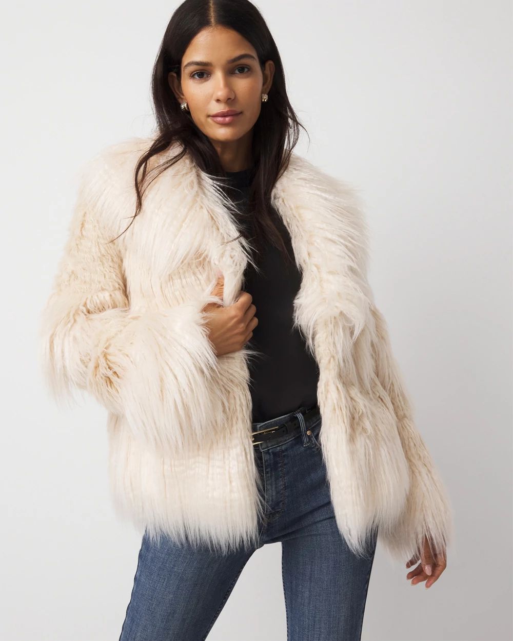 Faux Fur Coat