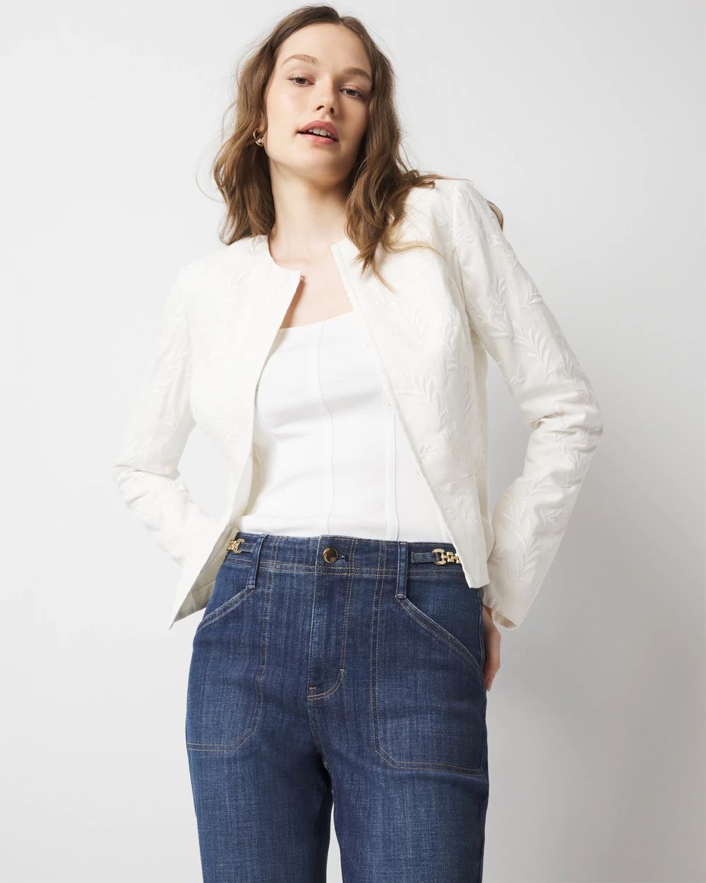 Embroidered Lady Jacket