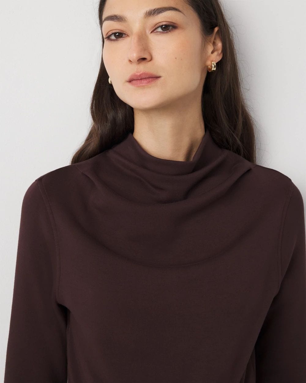 Petite Mockneck Jumpsuit