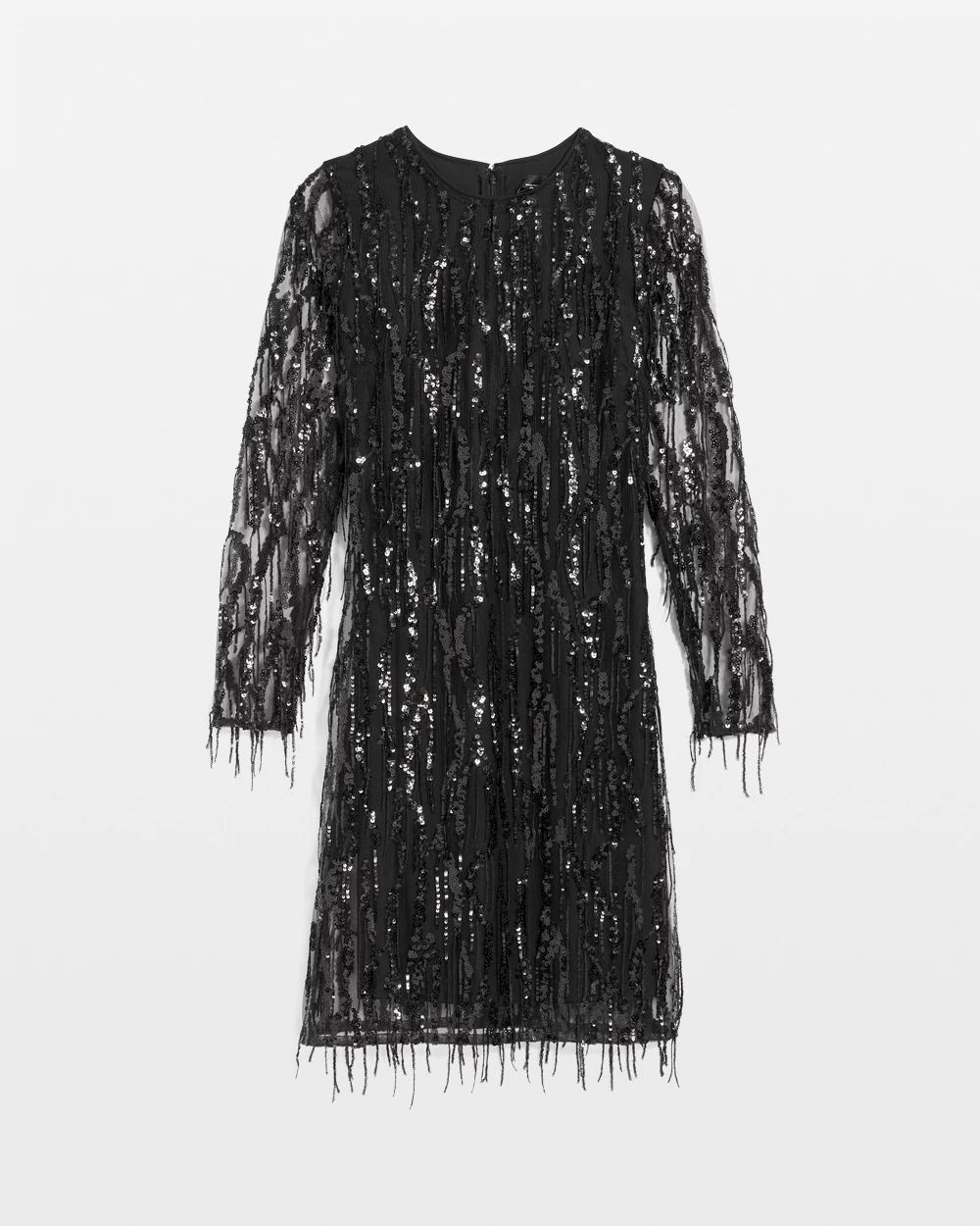 Sequin Fringe Dress