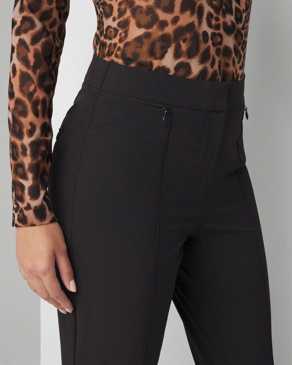 Pintuck Tapered Trouser