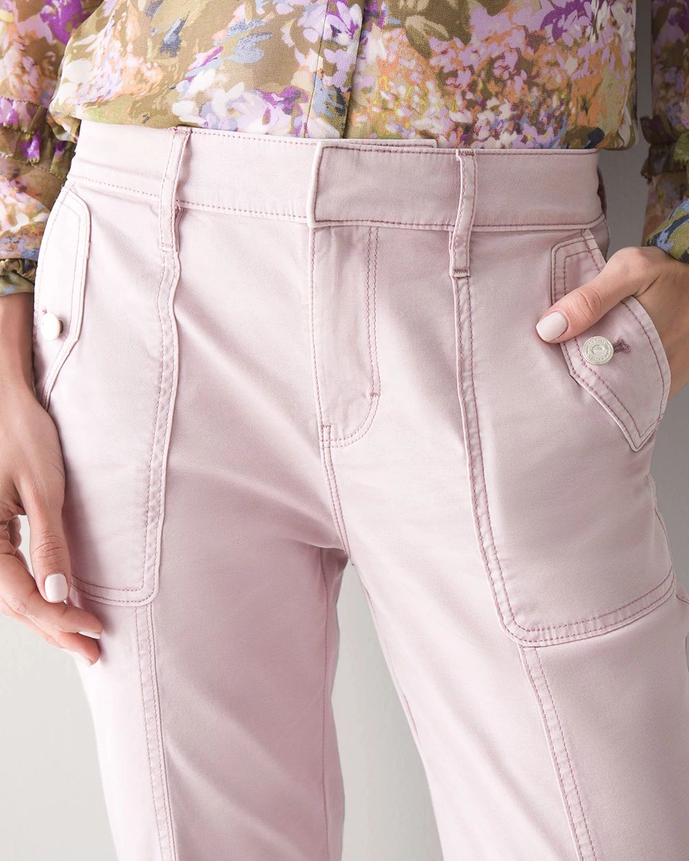High-Rise Pret-A-Jet Slim Ankle Pants
