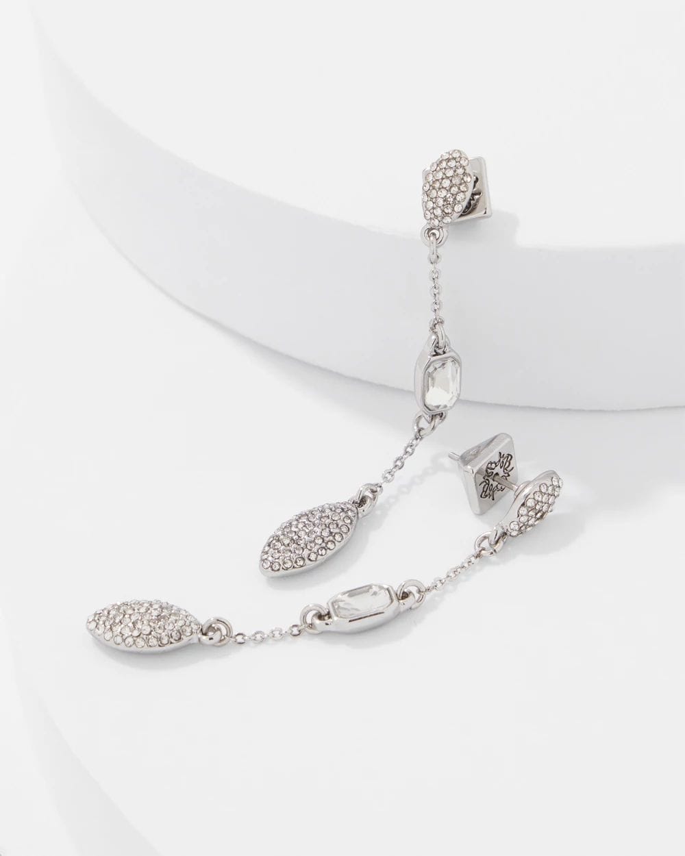 Pavé Linear Earrings