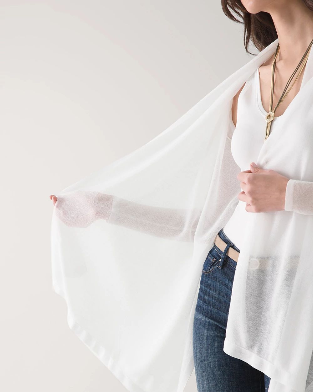 Sheer Coverup Shrug