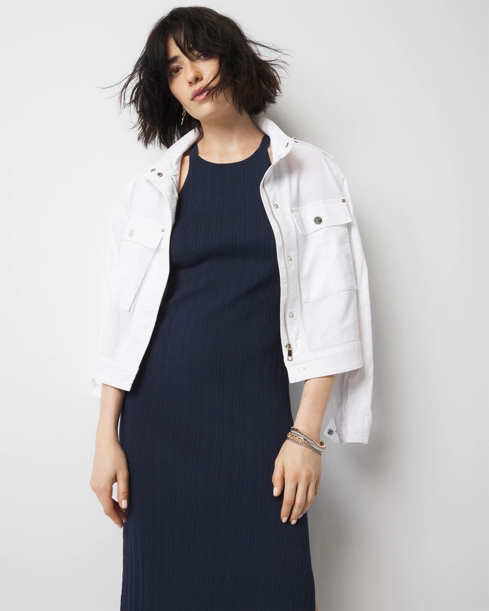 Halter Sweater Dress