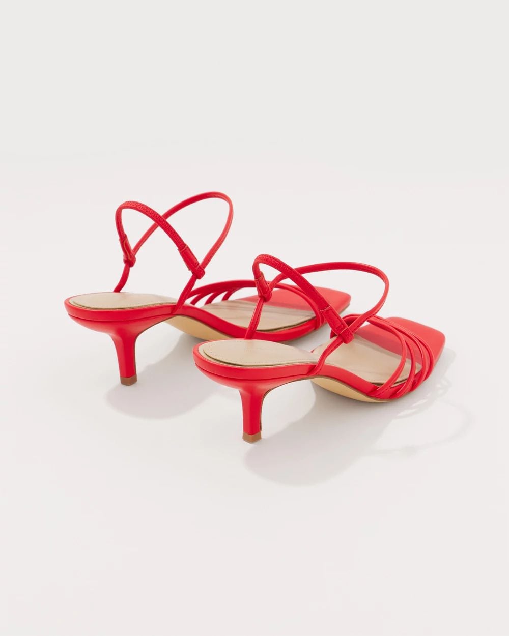 Strappy Kitten Heel Sandal