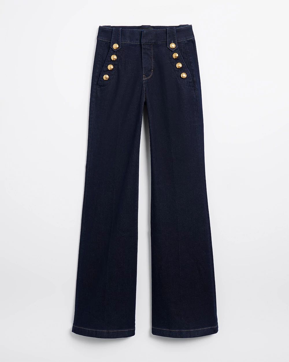 Petite High Rise Everyday Soft Mariner Wide Leg