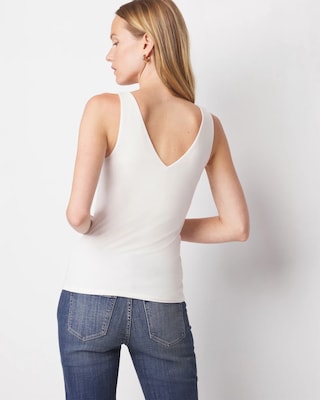 WHBM® FORME Dual Neck Tank click to view larger image.