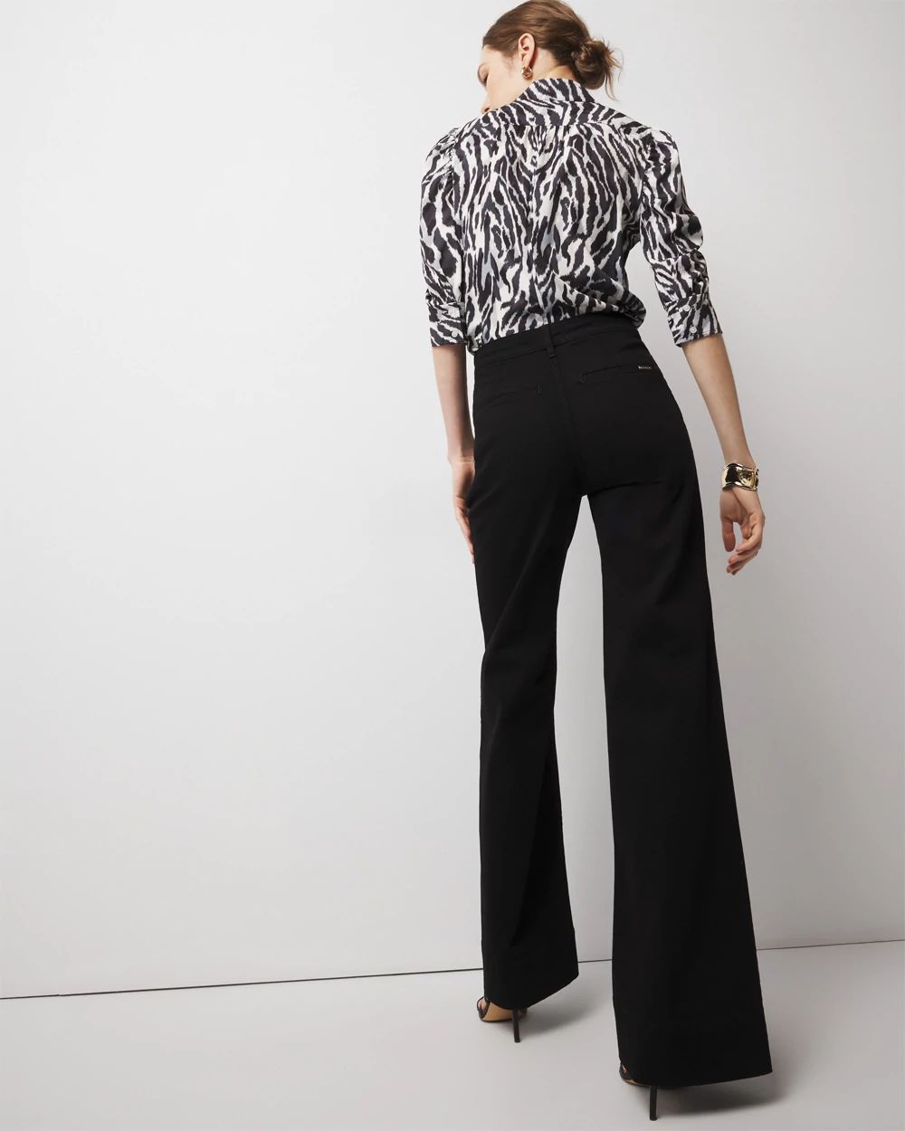 Extra High Rise Wide Leg Trouser Jeans