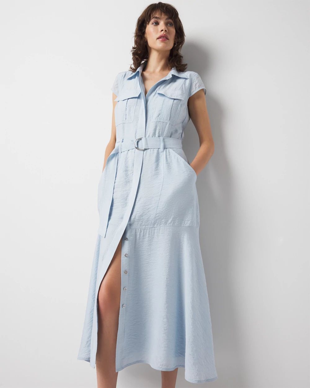 Utility Shirt Dress