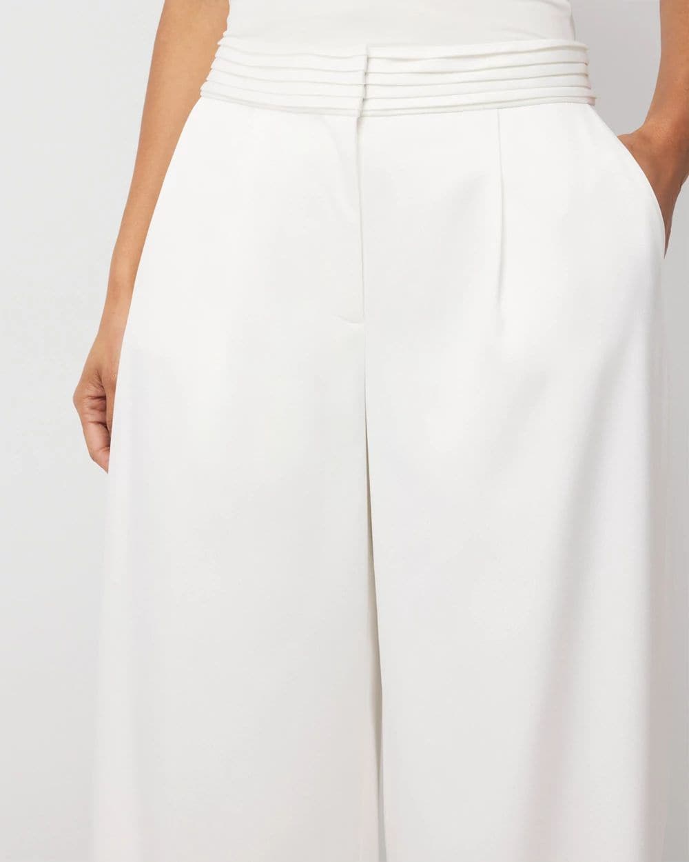 Satin Ultra Wide Leg Pant