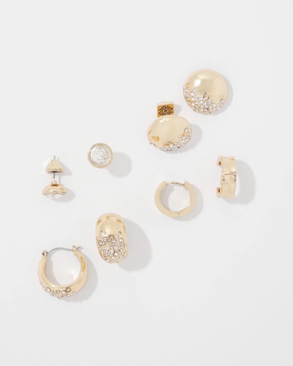 Pavé 4-Pack Earrings