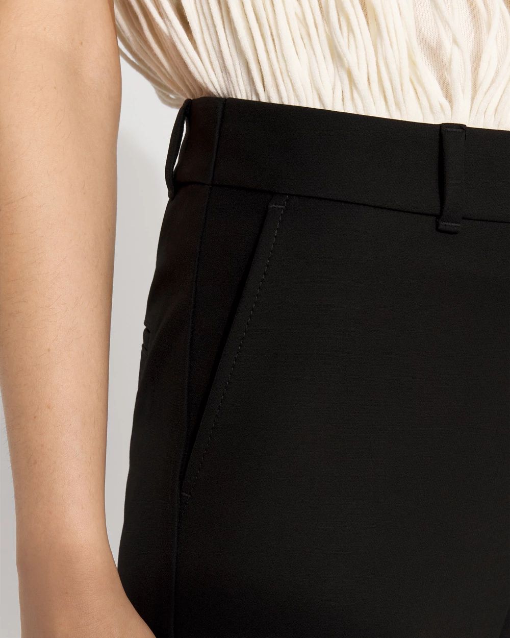 Mid-Rise Elle Slim Ankle Pant