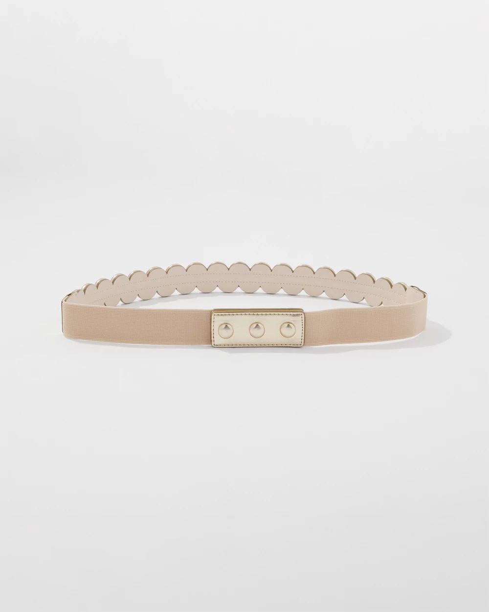 Mixed Metal Stretch Belt